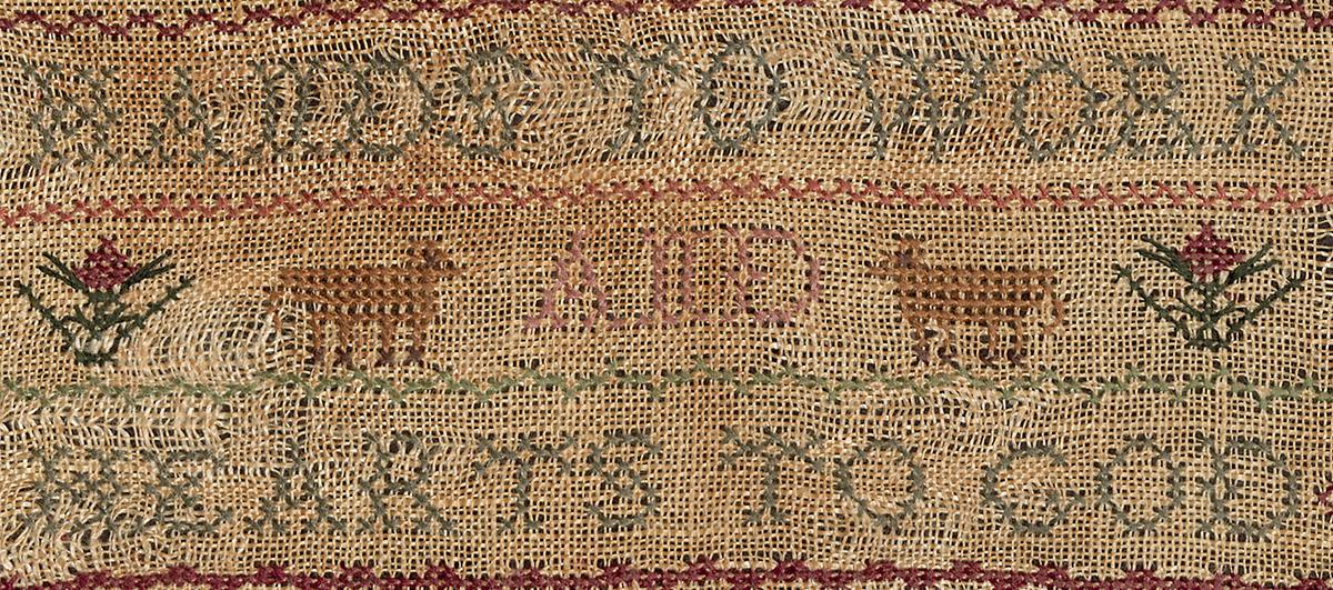 2000.0023 Sampler, Detail 7