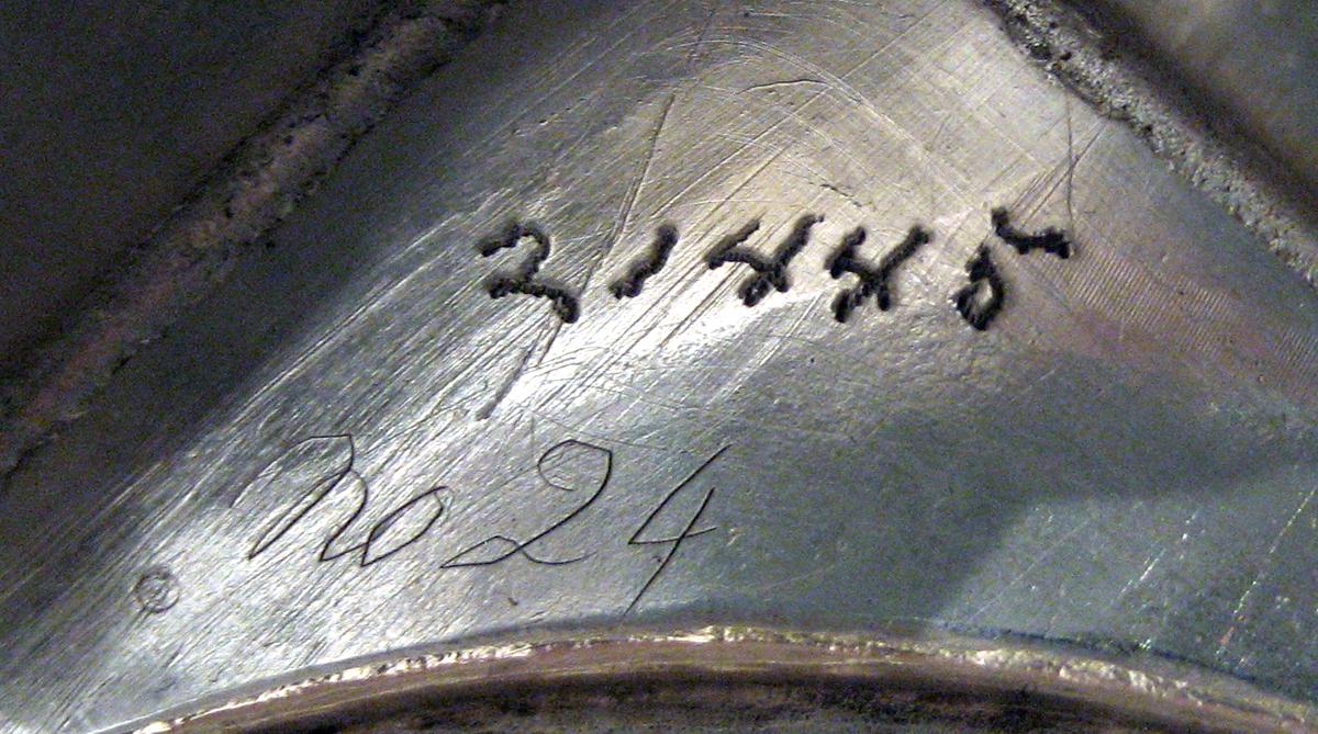 2000.0026 Silver Pitcher inscription 1 & 2