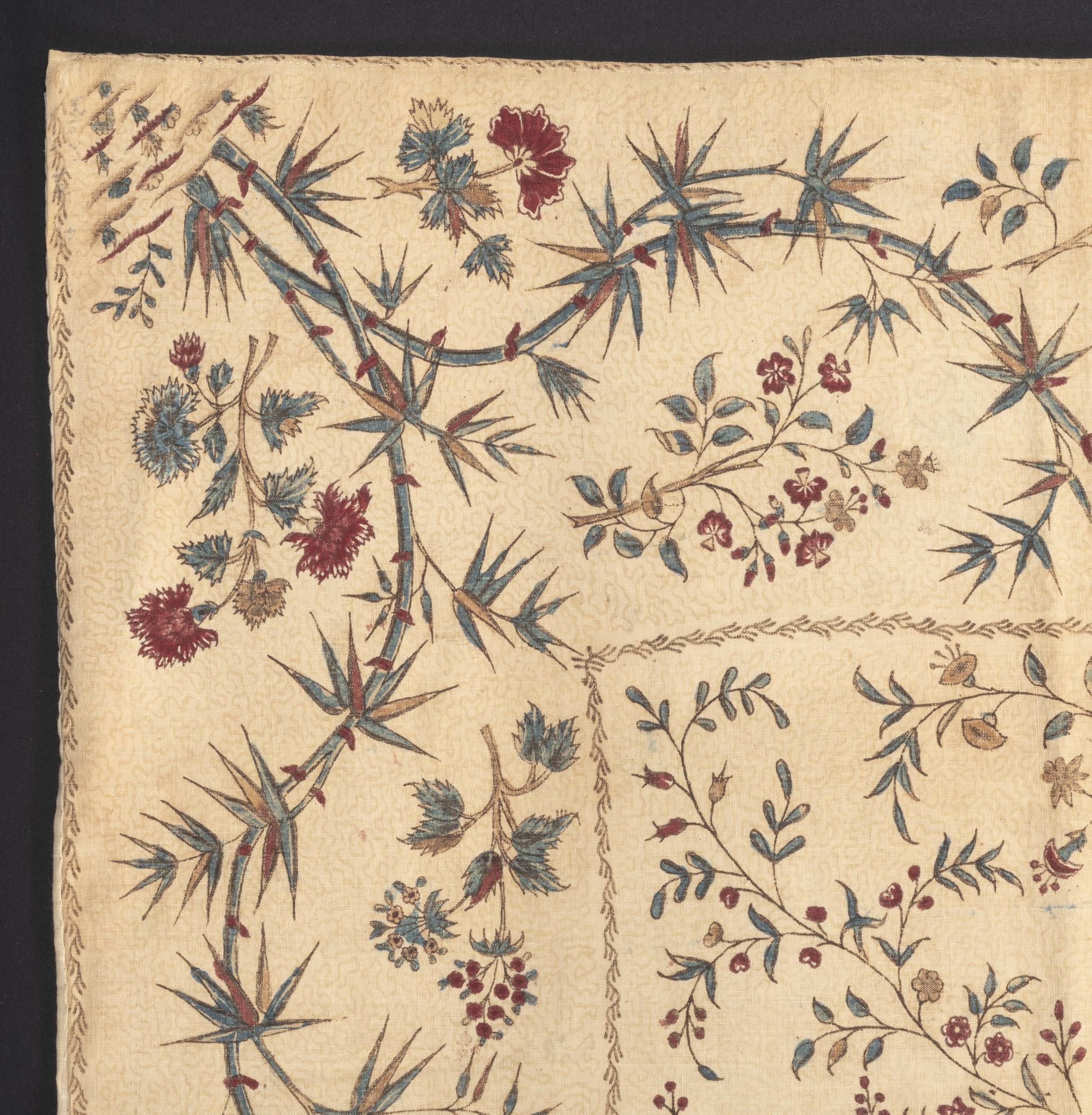 2000.0036 Bedcover, detail 9