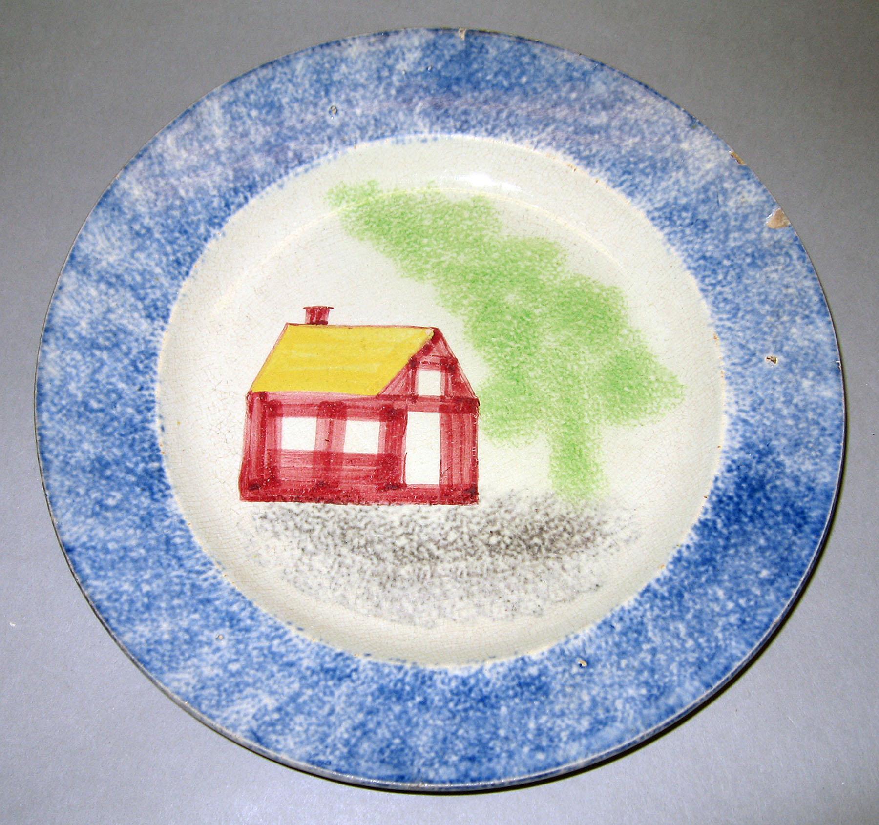 2000.0057.014 Spatterware plate
