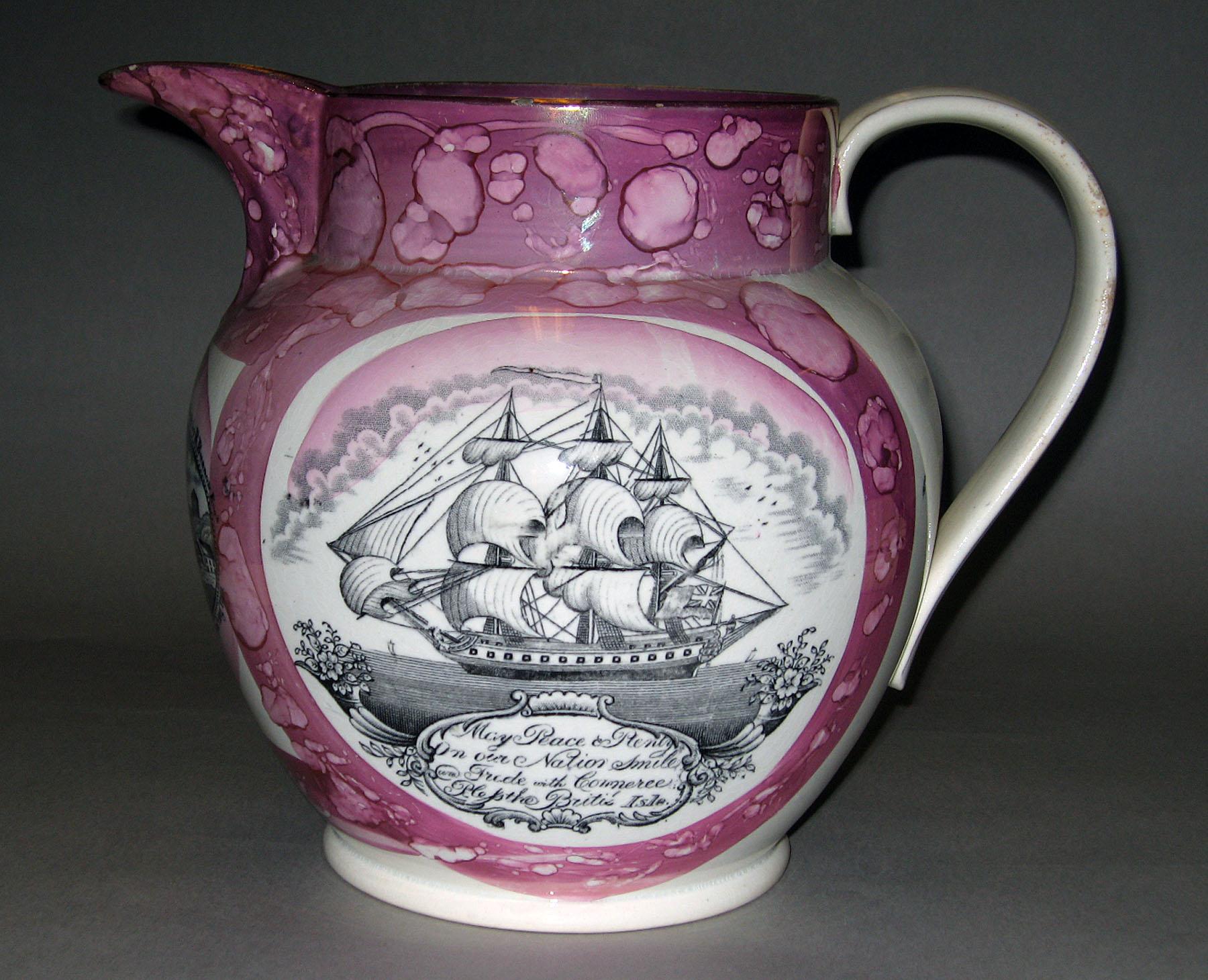 2000.0057.029 Lusterware Jug (view 3)