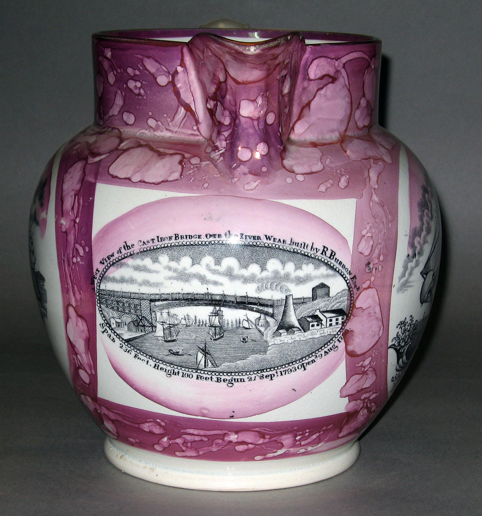 2000.0057.029 Lusterware Jug (view 2)