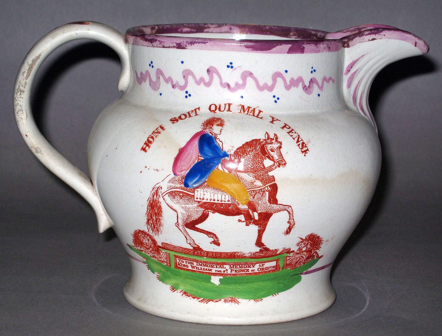 2000.0057.031 Lusterware Jug (view 2)
