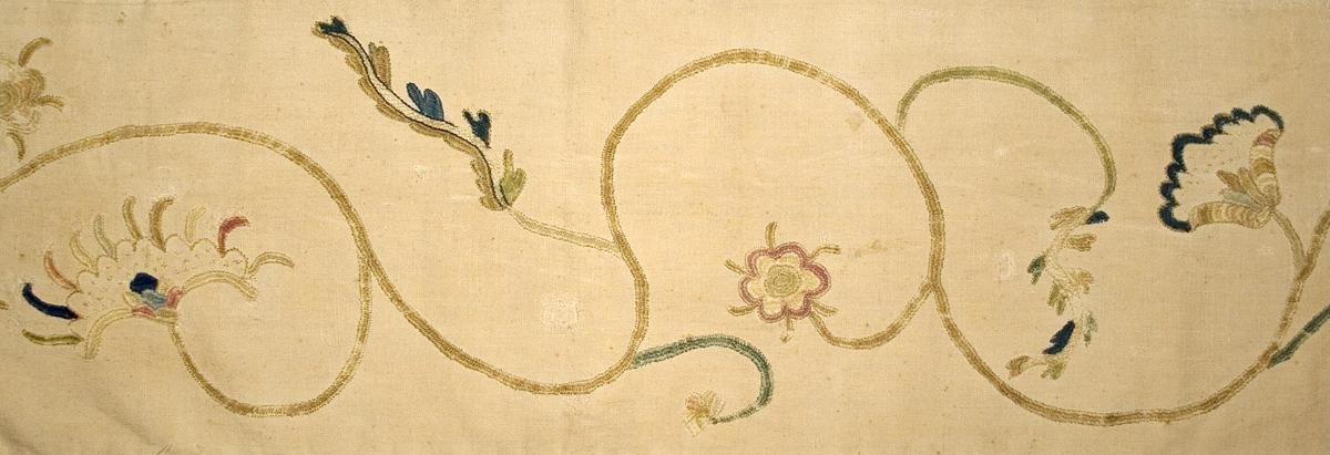 1952.0358.008 Bed Hanging, Valance, Pattern Detail