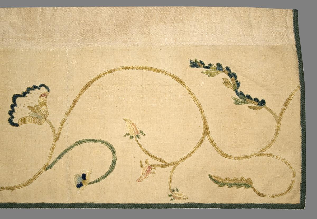 1952.0358.008 Bed Hanging, Valance, Edge Detail