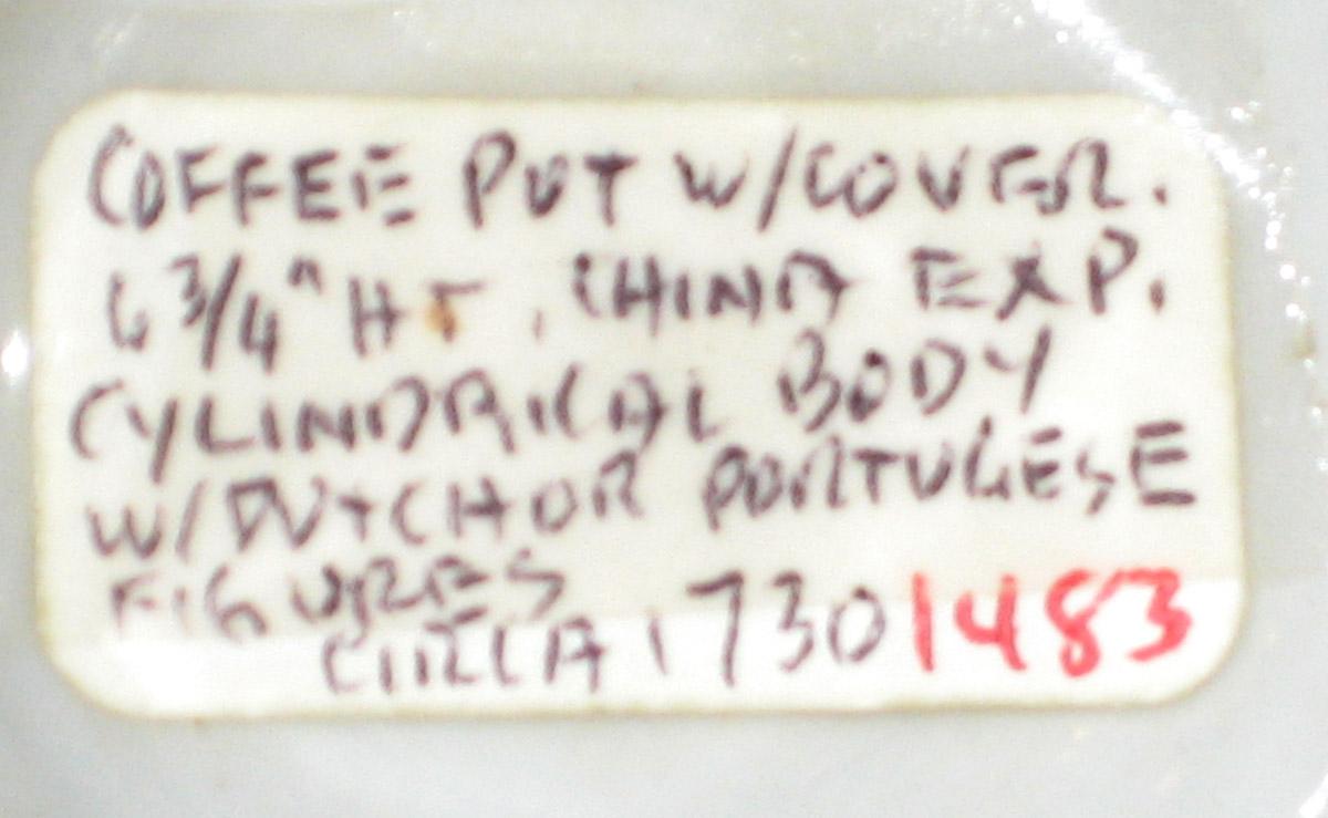2000.0061.057 Coffee pot tag