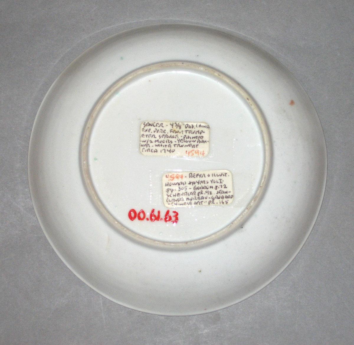 2000.0061.063 Porcelain saucer underside