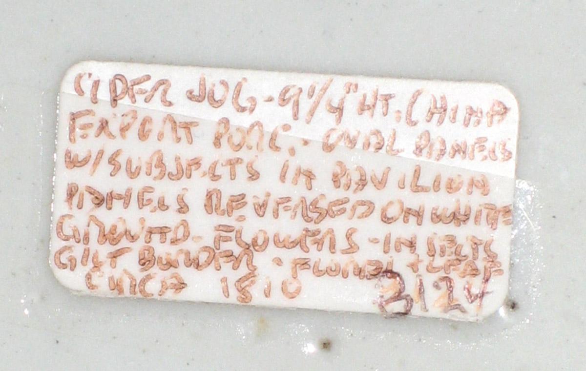 2000.0061.078 Jug tag