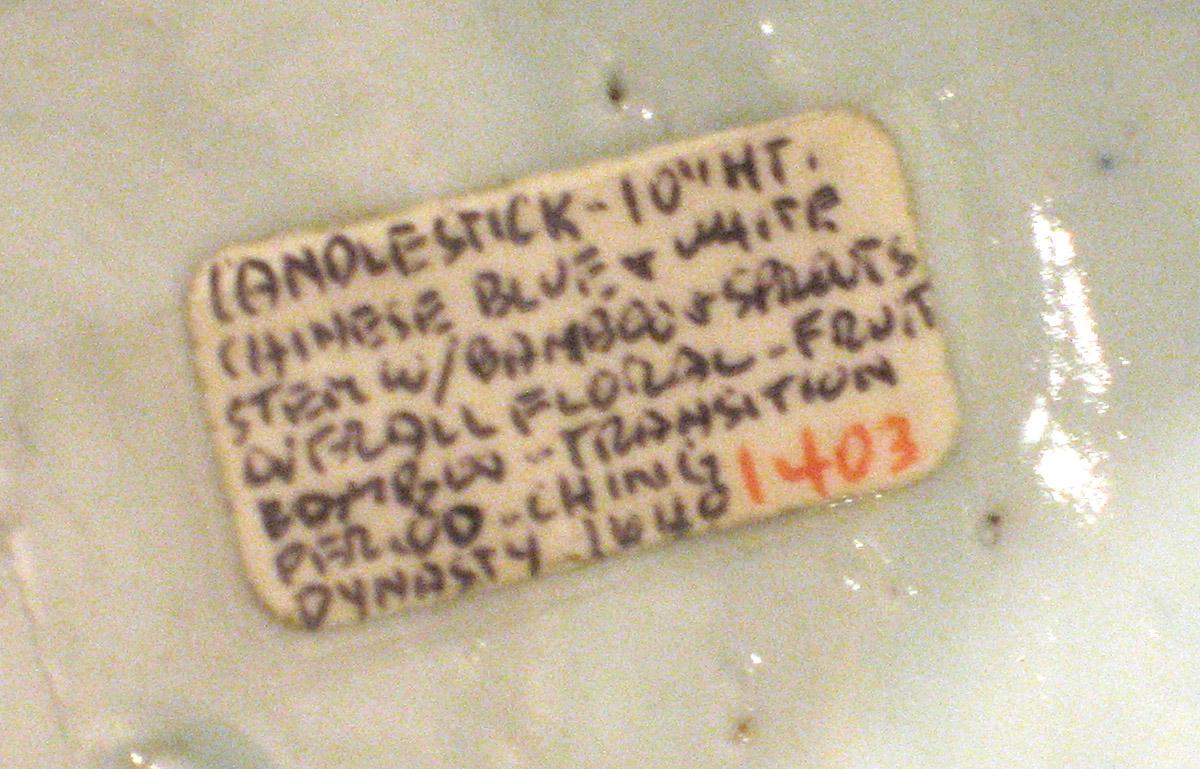 2000.0061.079 Candlestick tag
