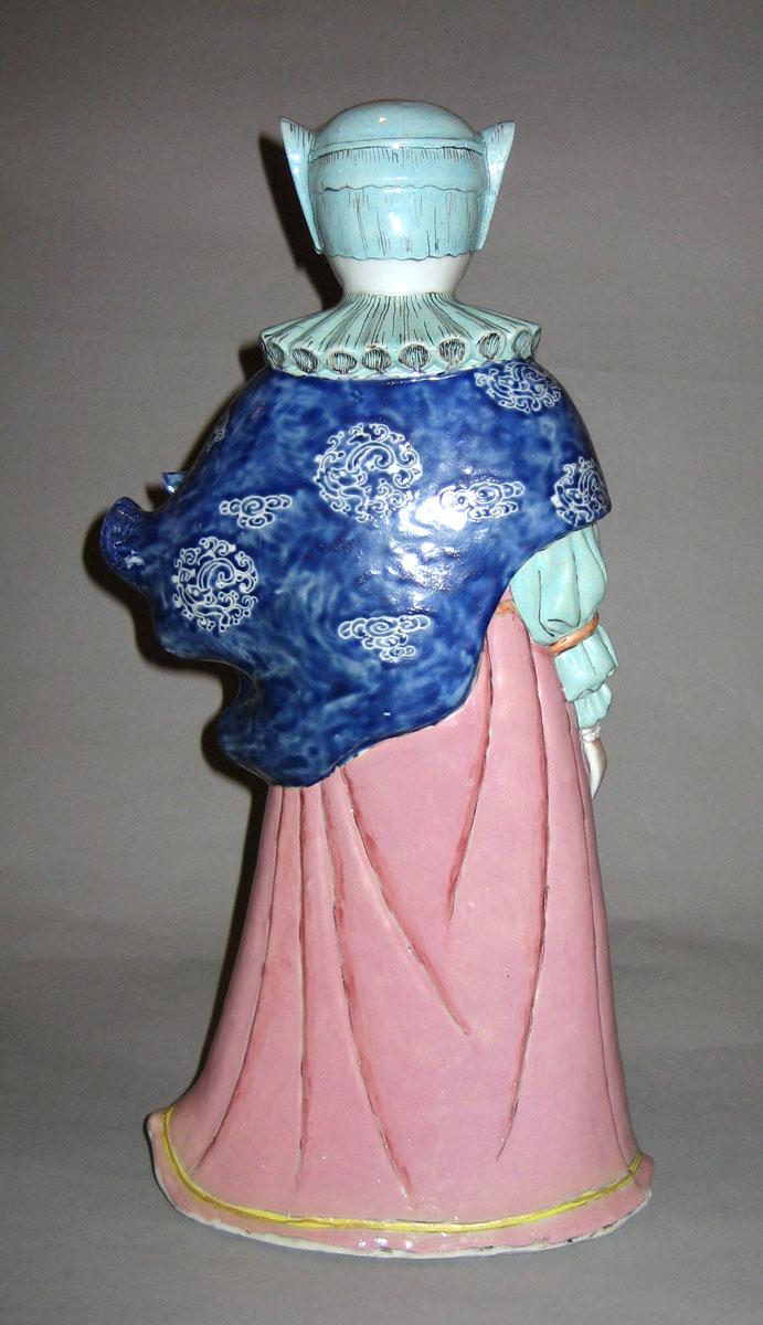 2000.0061.091 Porcelain figure back