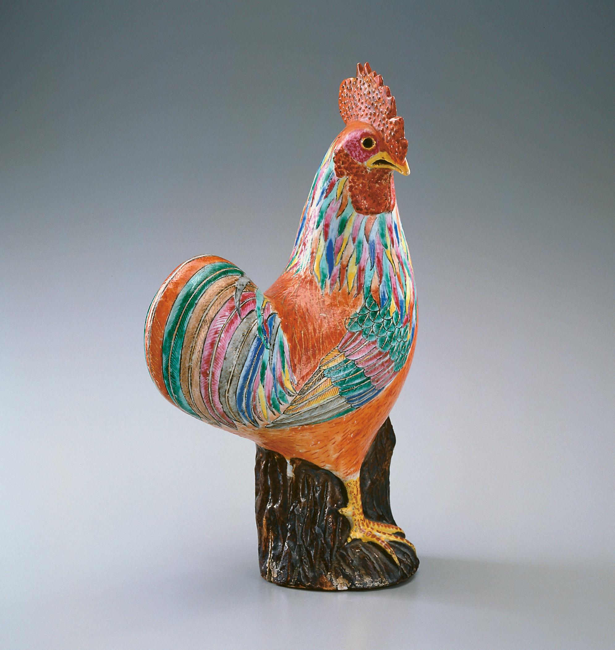 2000.0061.097 Figure, Cockerel