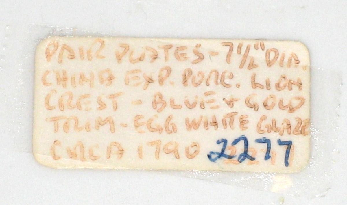 2000.0061.121 Plate tag
