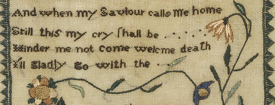 2000.0065 A Sampler, Detail 8