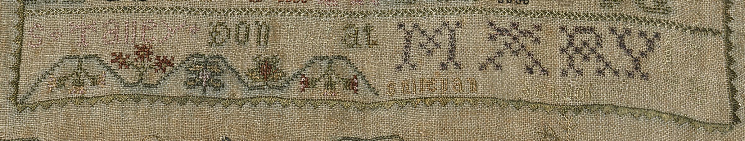 2000.0067 Sampler, Detail 4