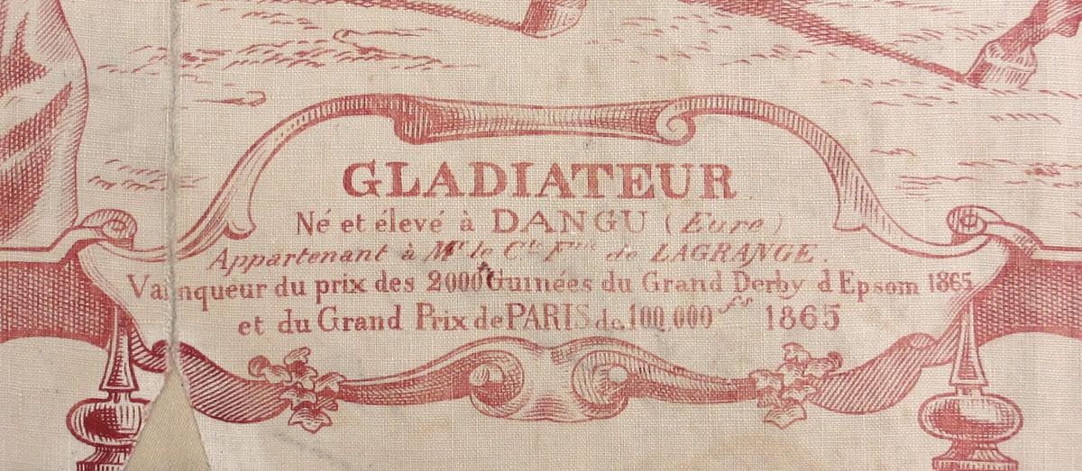 2000.0072 textile, printed detail 1