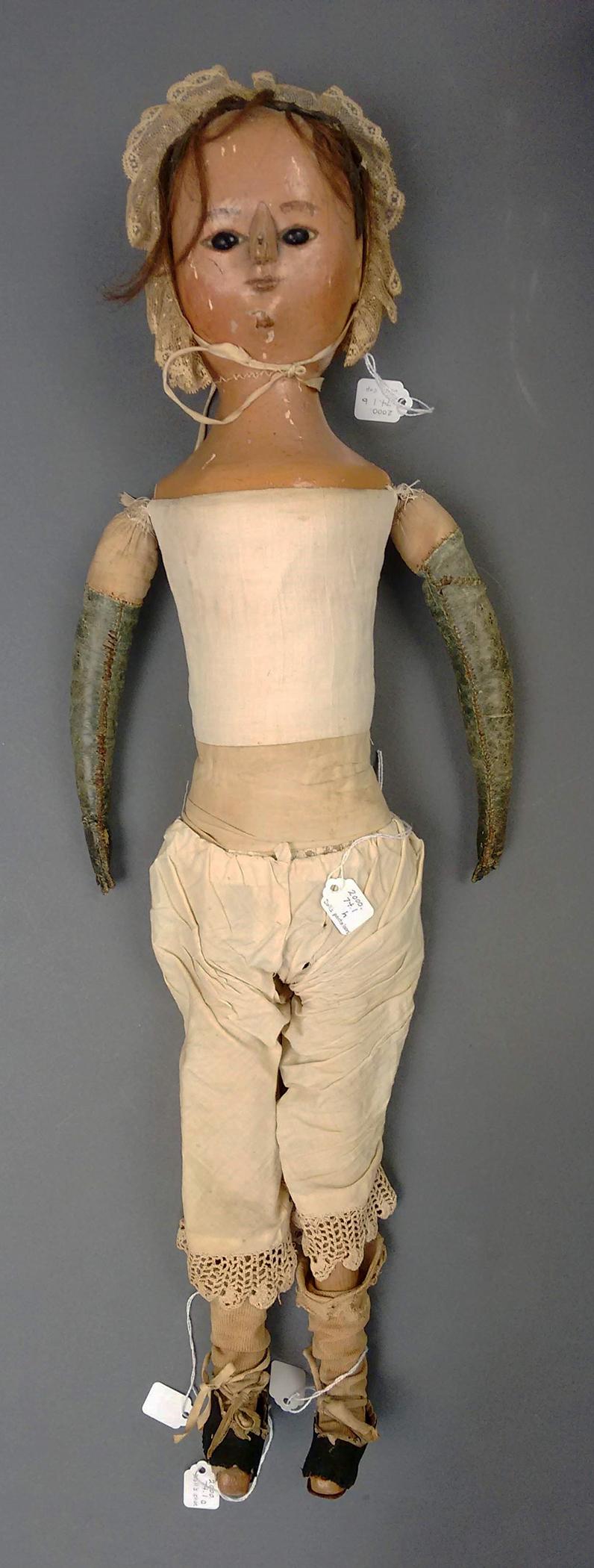 2000.0074.001 A Doll, B Cap, C, D Shoes, E, F Stockings, H Pantaloons, view 1