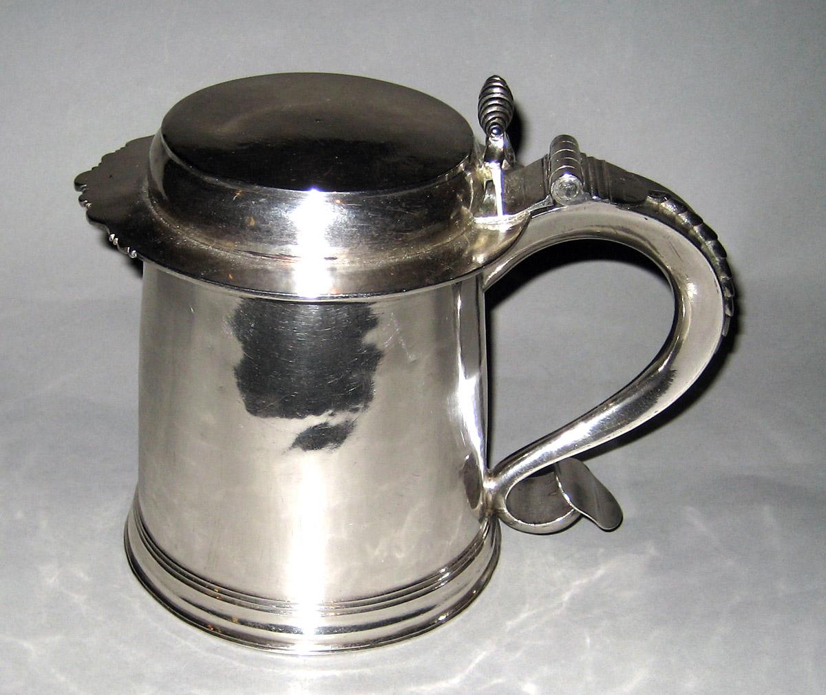 2001.0002.002 Silver Tankard side 1