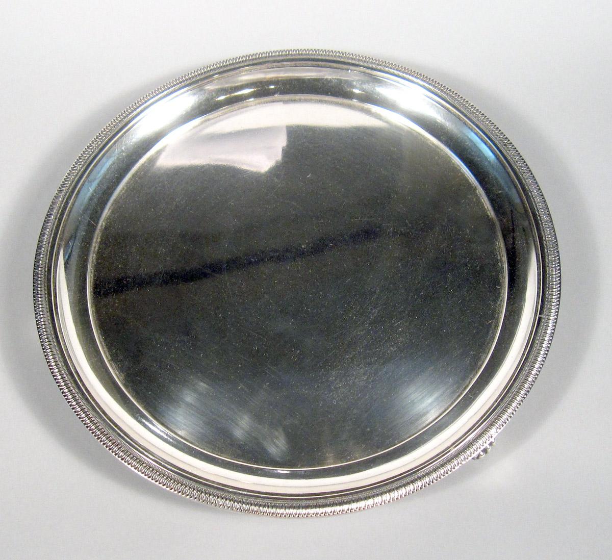 2001.0002.003.001 Silver Salver upper surface