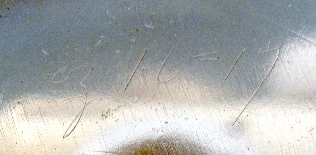 2001.0002.003.001 Silver Salver inscription 1