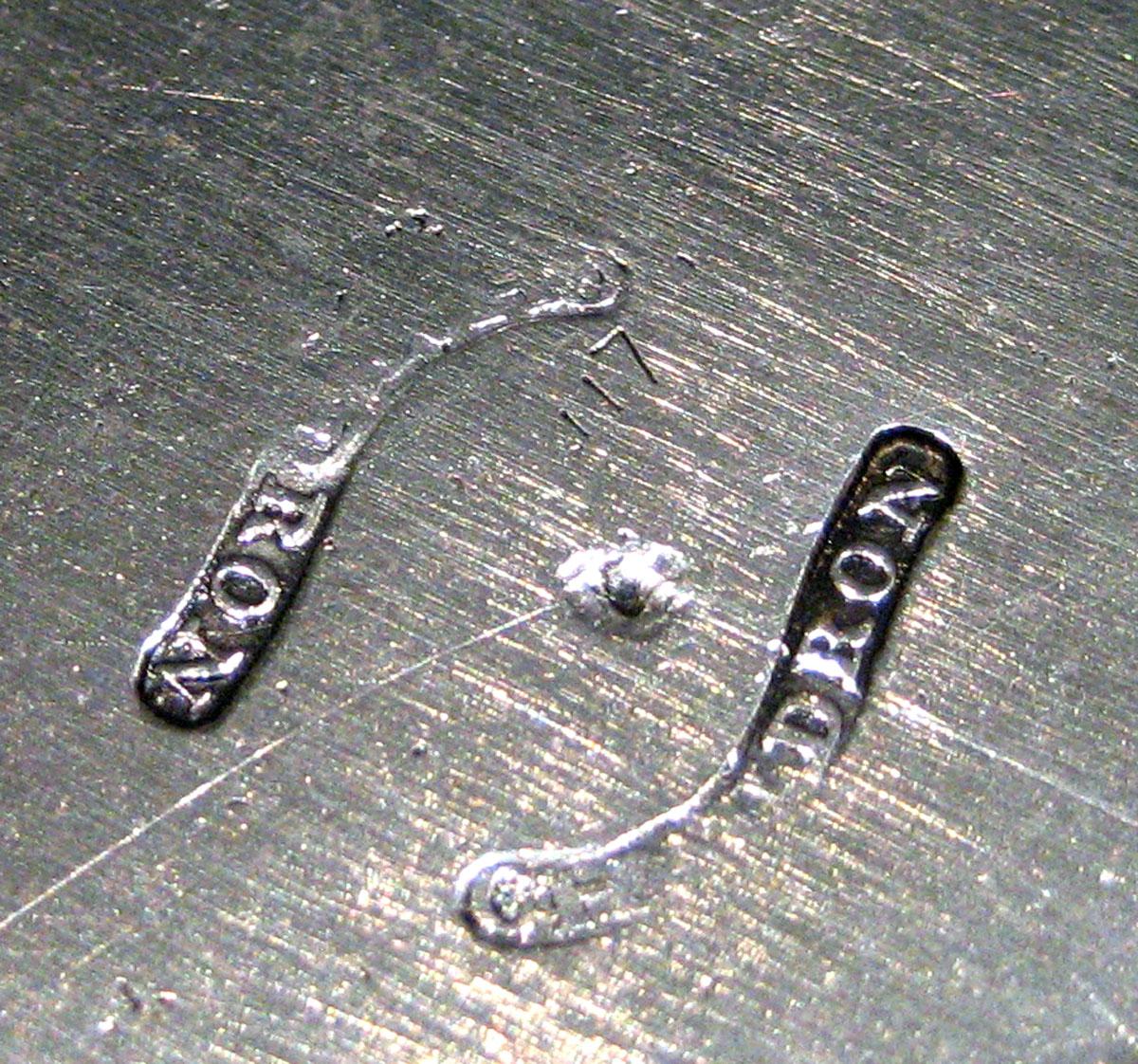 2001.0002.003.002 Silver Salver marks