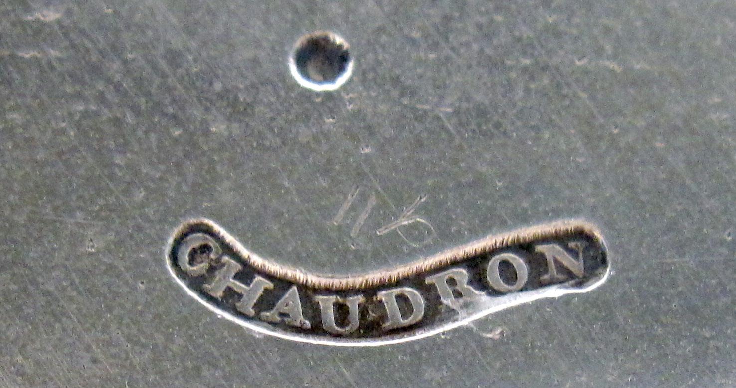 2001.0002.003.003 Silver Salver mark 1 and inscription