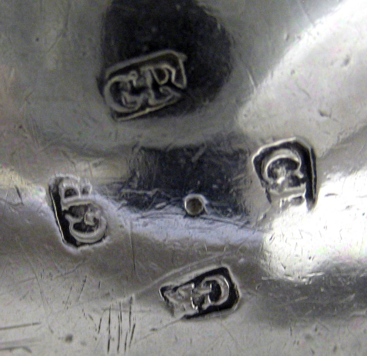 2001.0002.005 Silver Cream Pot mark