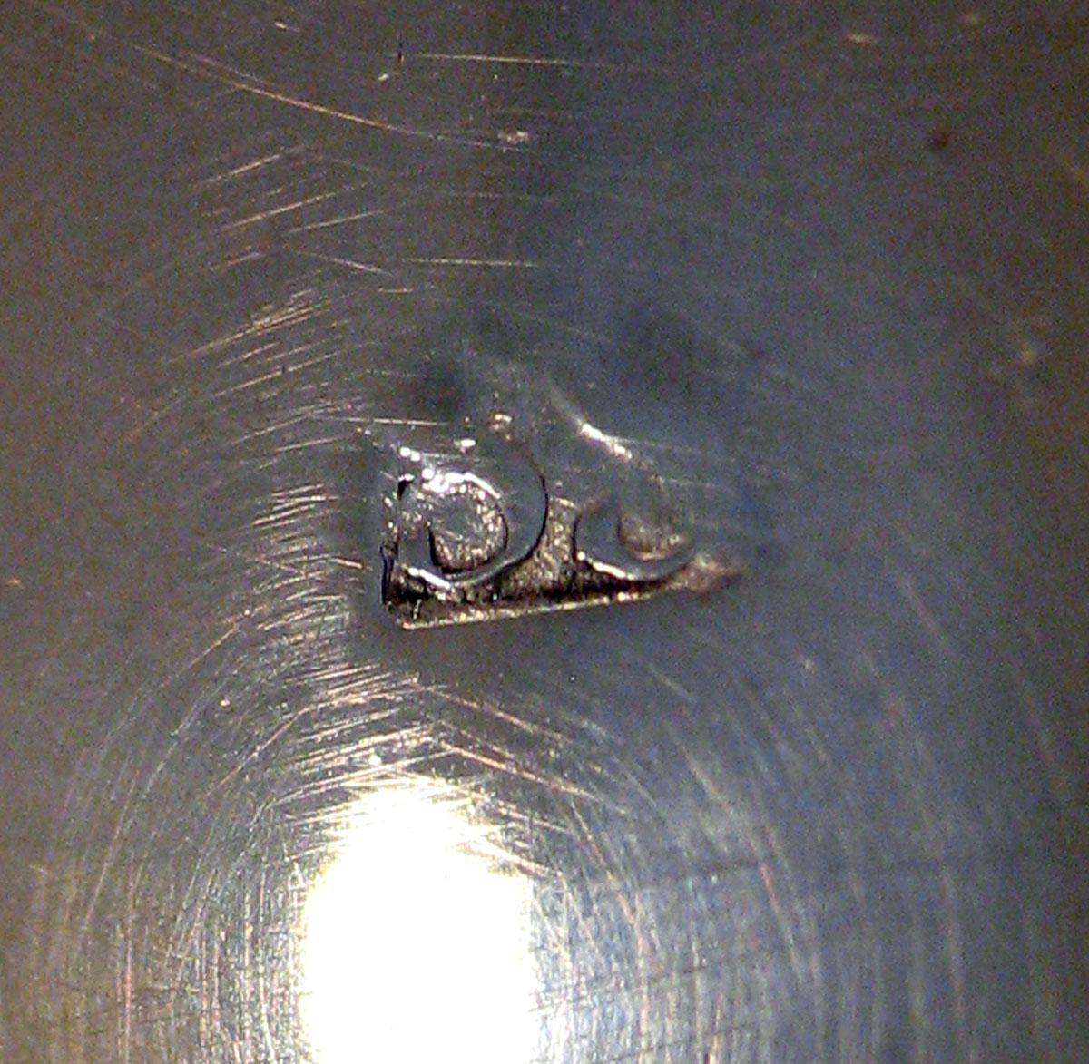 2001.0002.006.001 Silver Sauceboat mark
