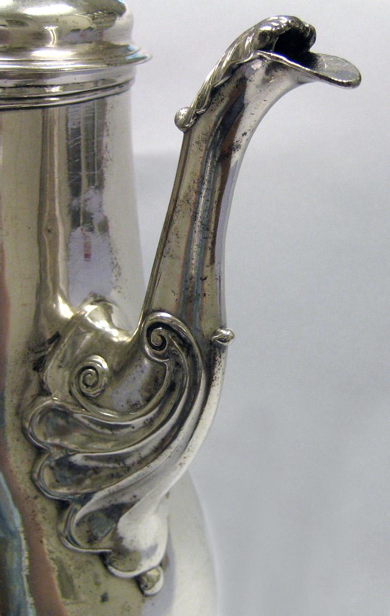 2001.0002.013 Silver Coffee pot spout