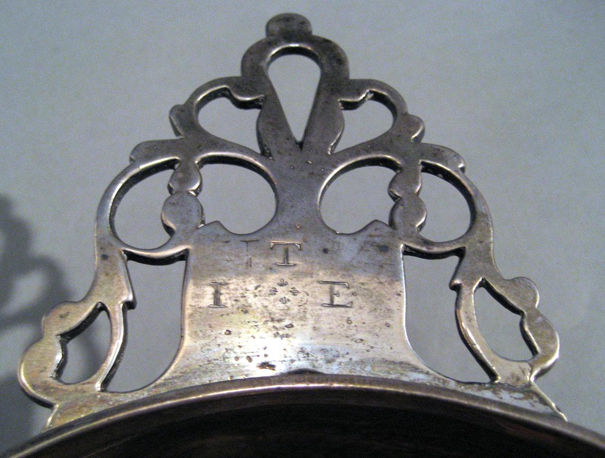 2001.0002.018 Silver Porringer engraving
