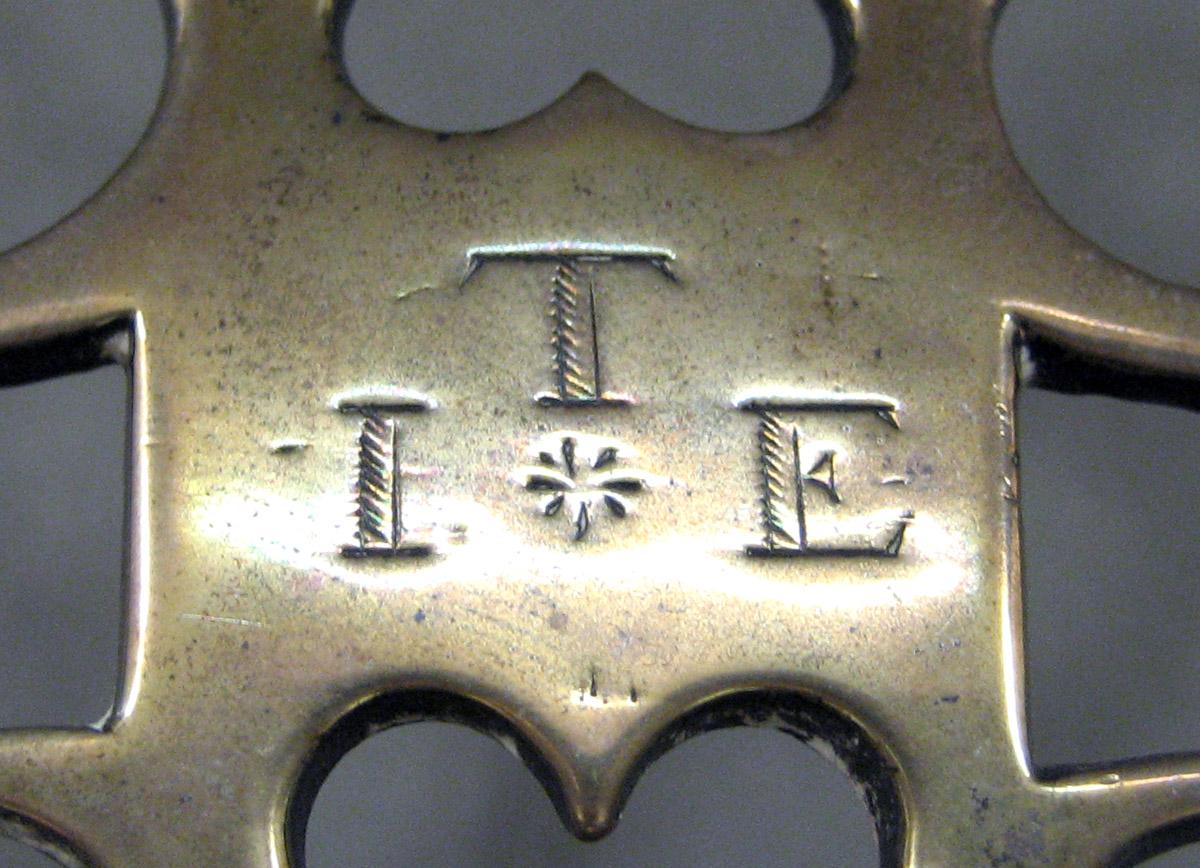 2001.0002.019 Silver Porringer engraving