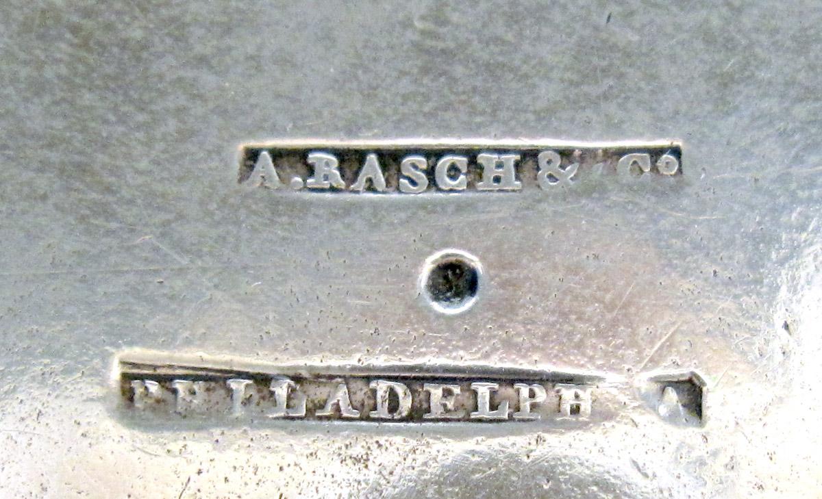 2001.0002.020 Silver Salver mark