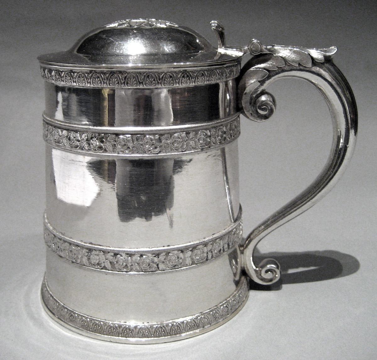 2001.0002.022.001 Silver Tankard side 1