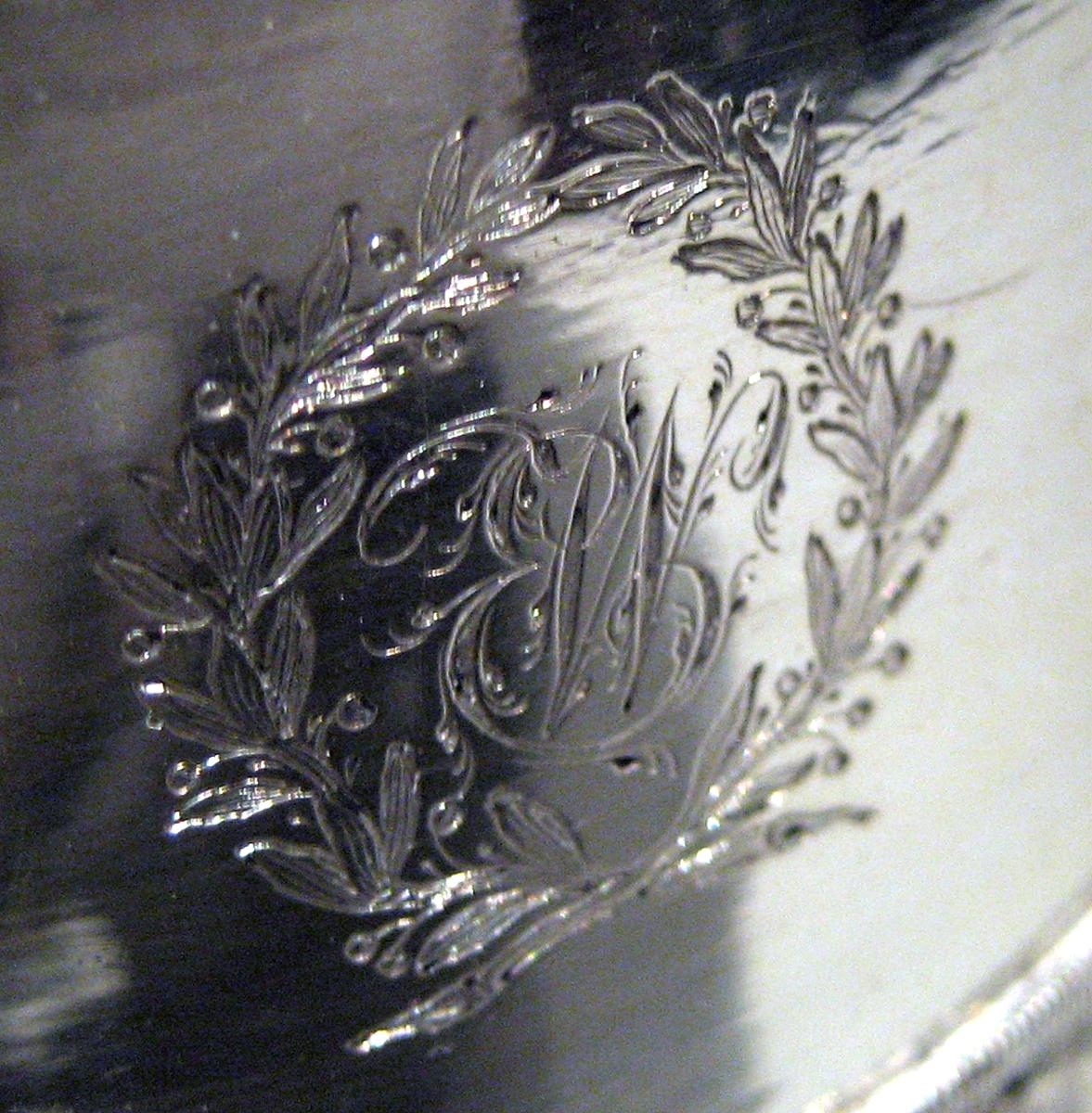 2001.0002.022.001 Silver Tankard engraving 1