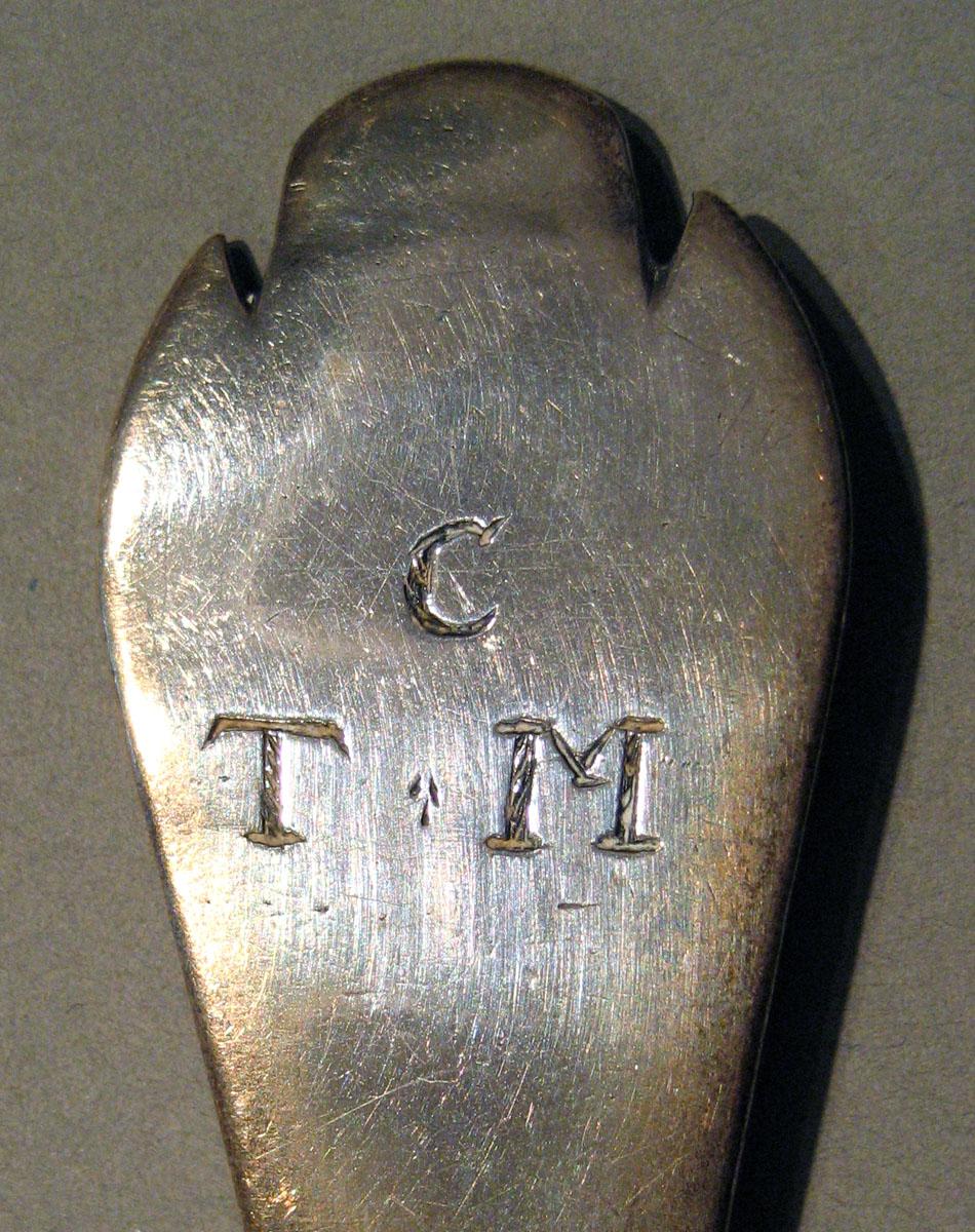 2001.0002.029 Silver Spoon engraving underside