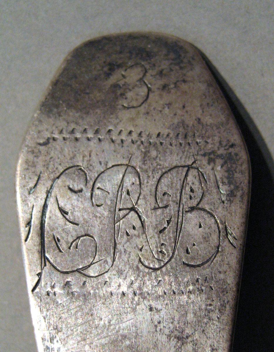 2001.0002.033.003 Silver Spoon engraving
