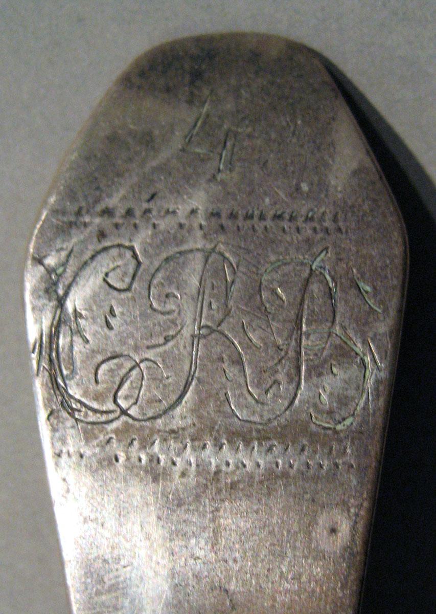 2001.0002.033.004 Silver Spoon engraving