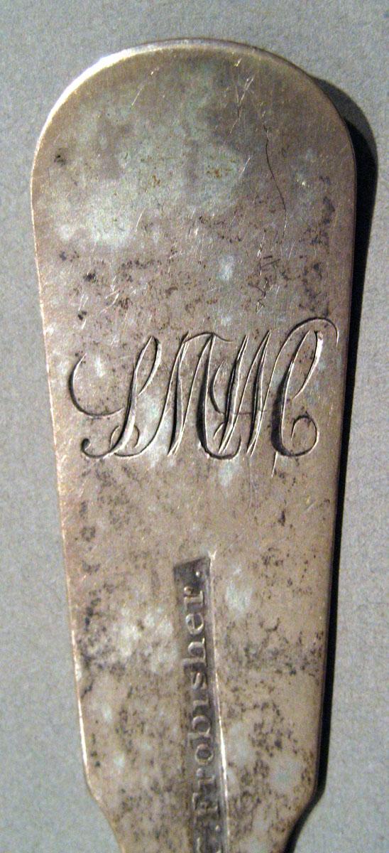 2001.0002.035.002 Silver Spoon engraving underside