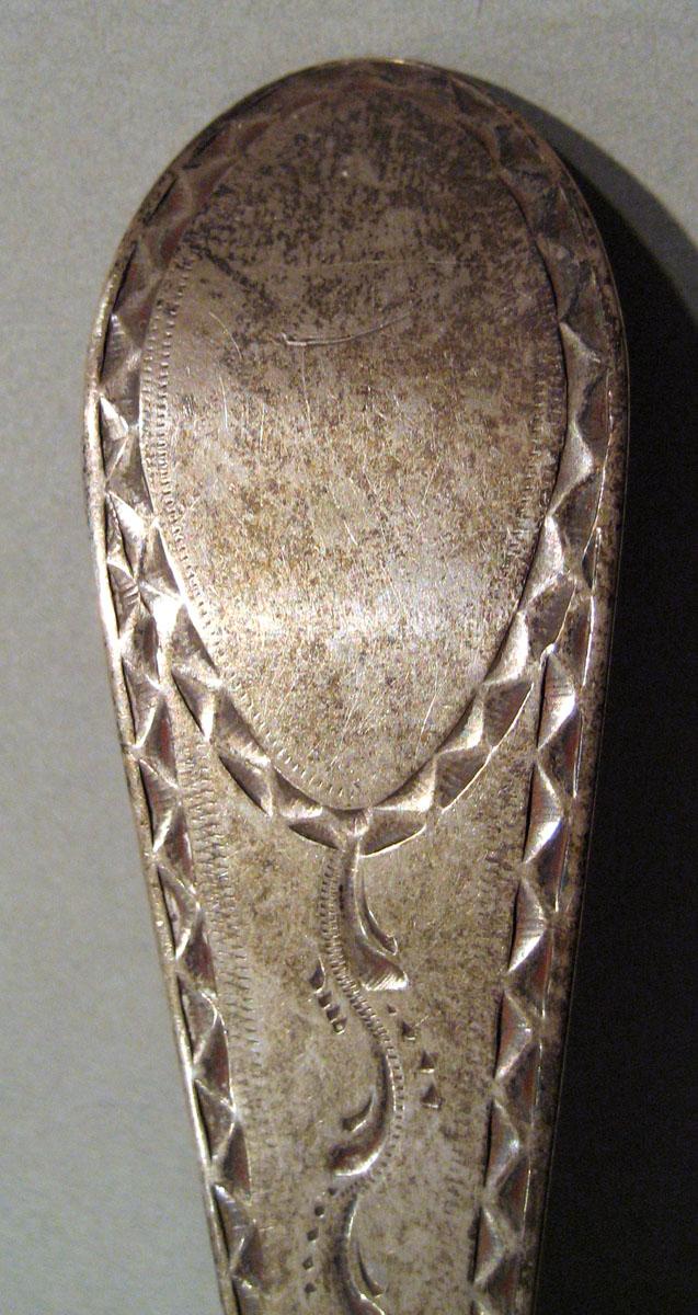 2001.0002.036 Silver Spoon engraving
