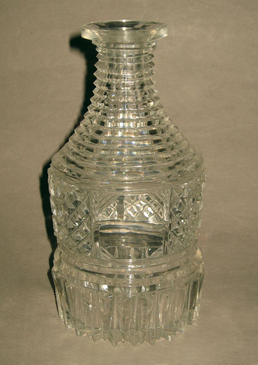 1953.0001.002 A Cut glass decanter