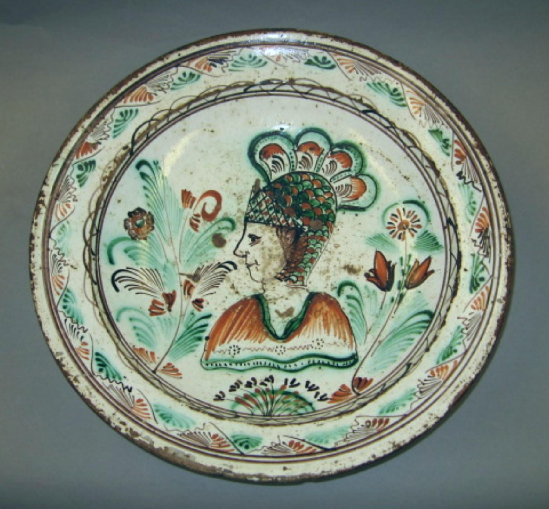 2001.0003.022 Redware dish