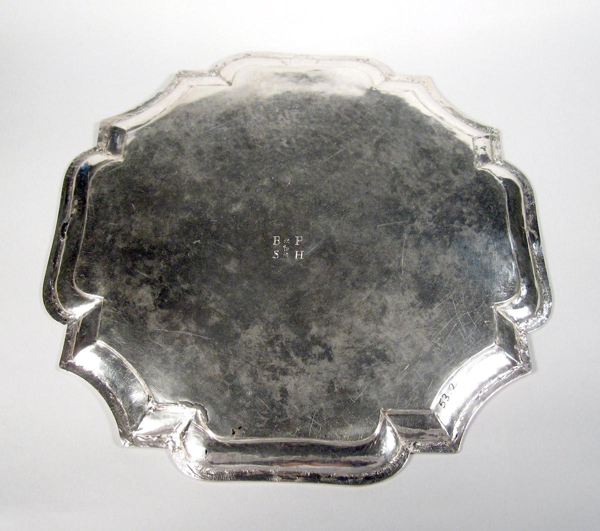 1953.0002 Silver Salver underside