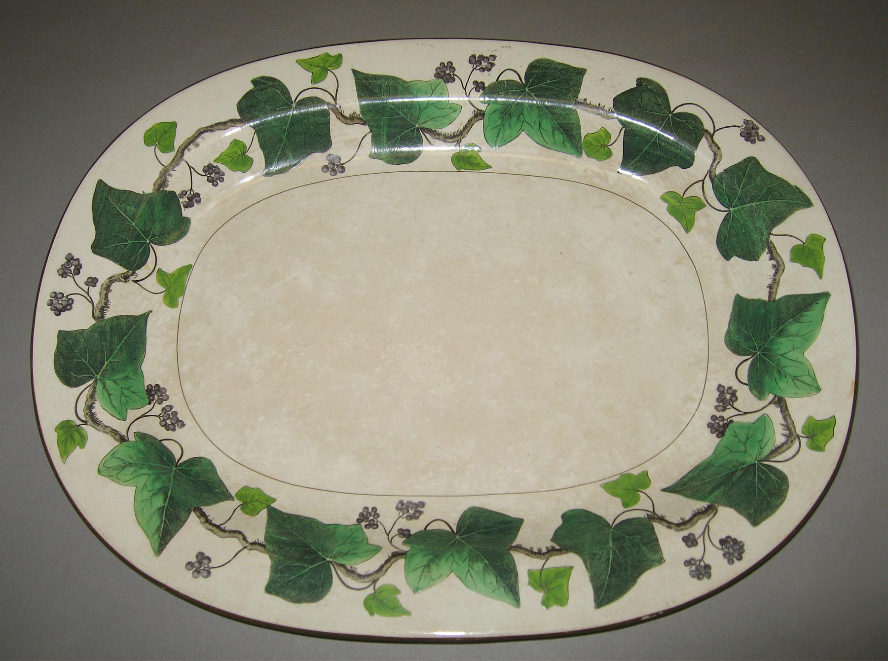 2001.0006.001 Creamware dish