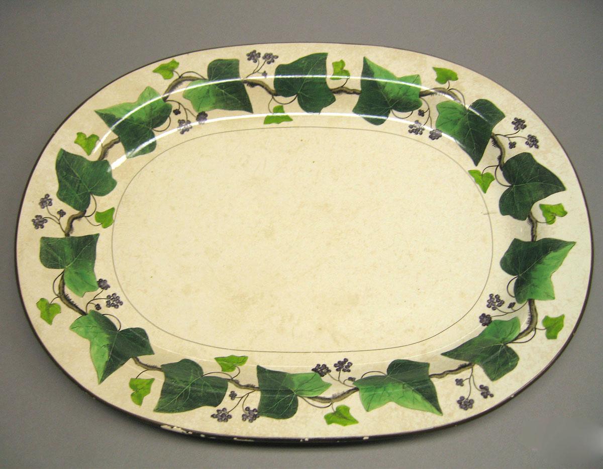 2001.0006.004 Creamware dish