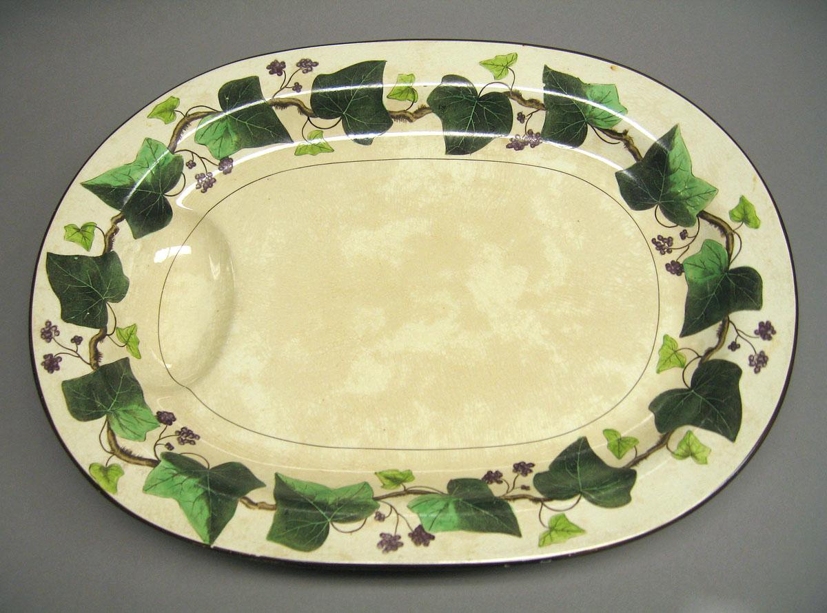 2001.0006.005 Creamware dish