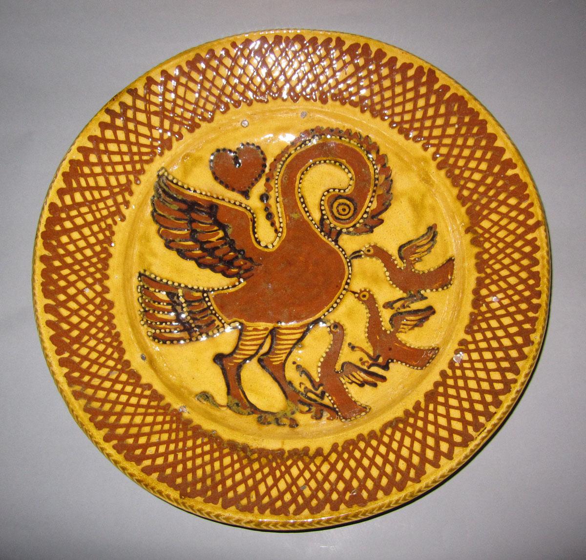 2001.0008 Earthenware charger