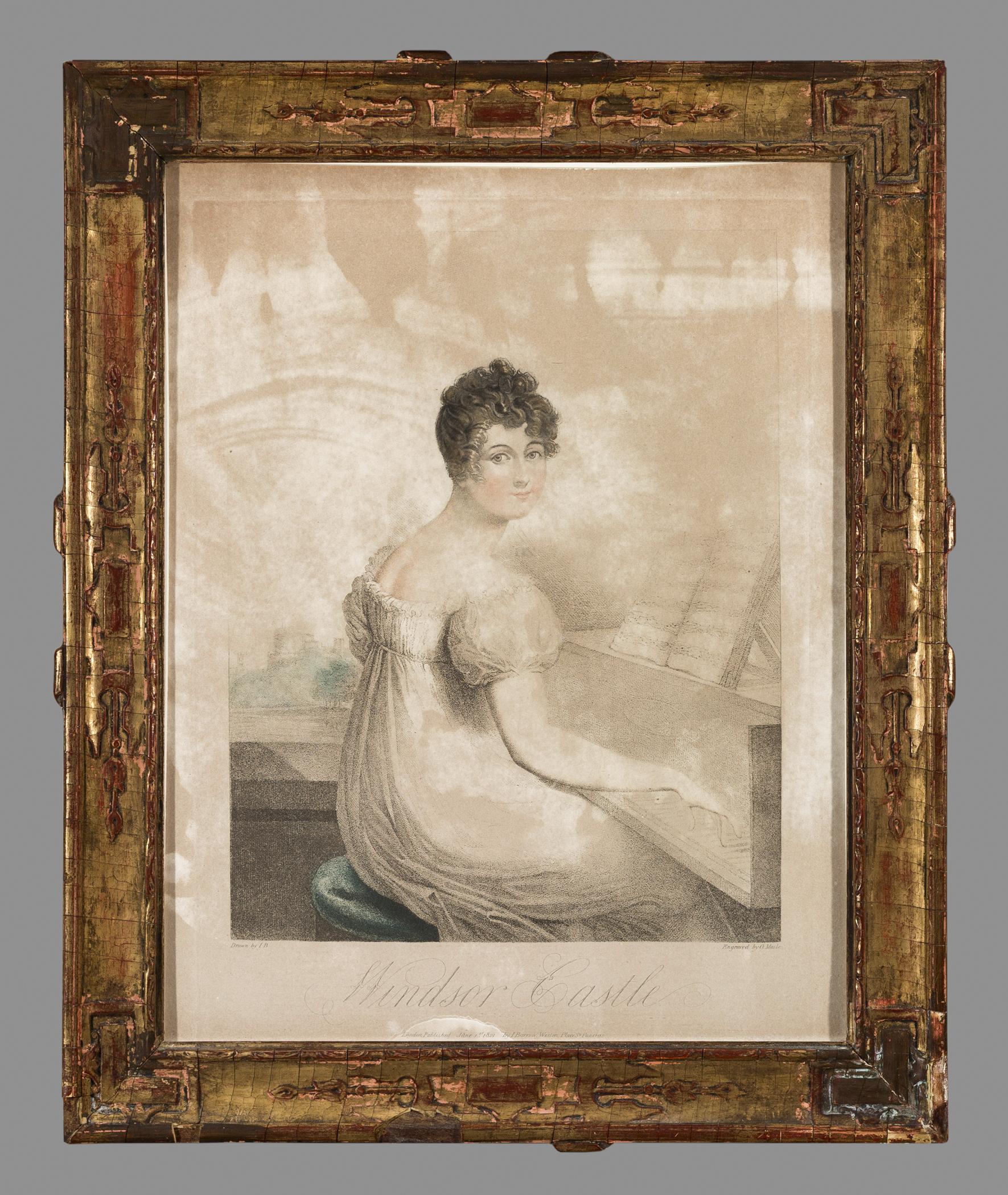 2001.0009 A Print, B Frame, view 1
