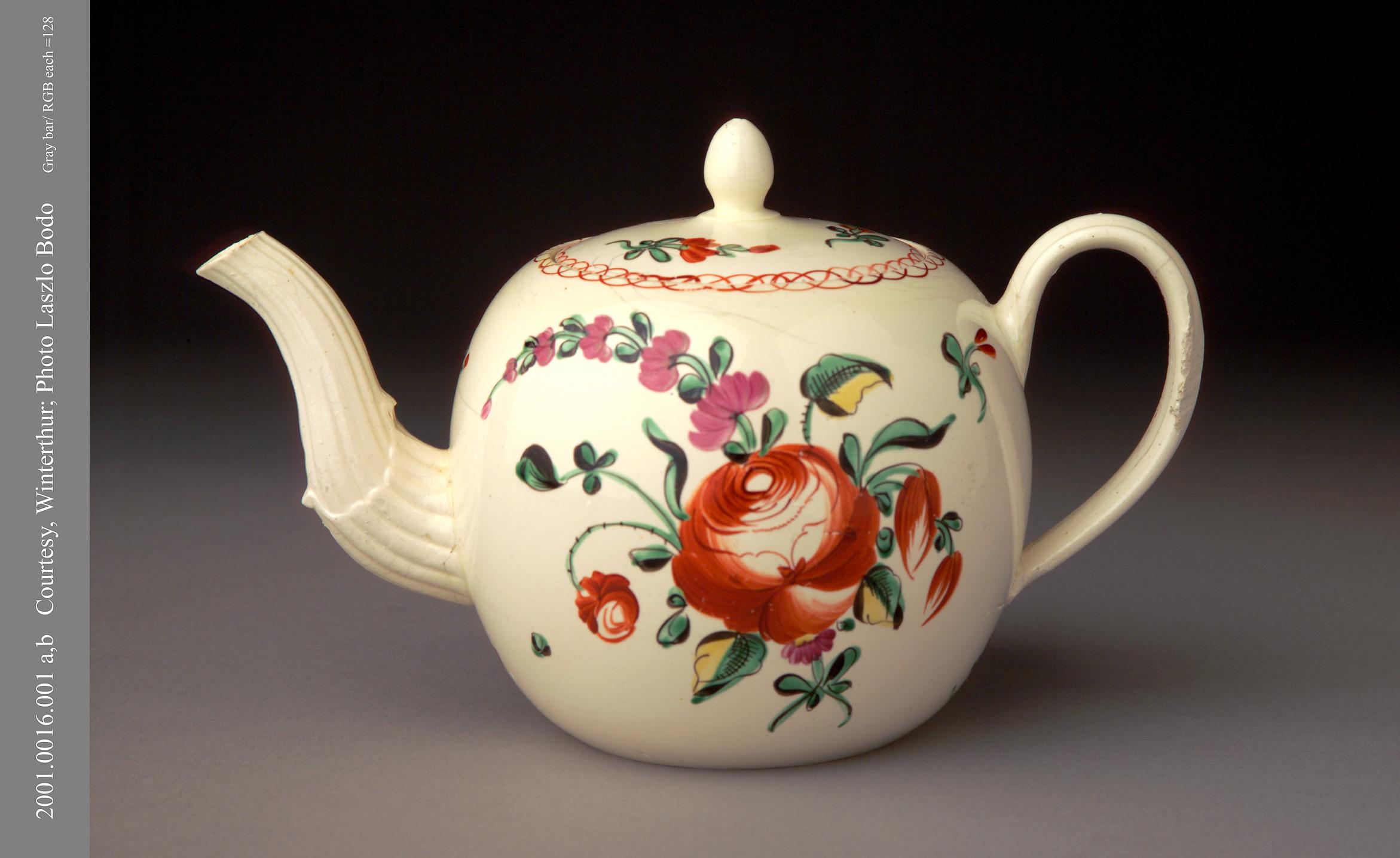 2001.0016.001 A, B Teapot