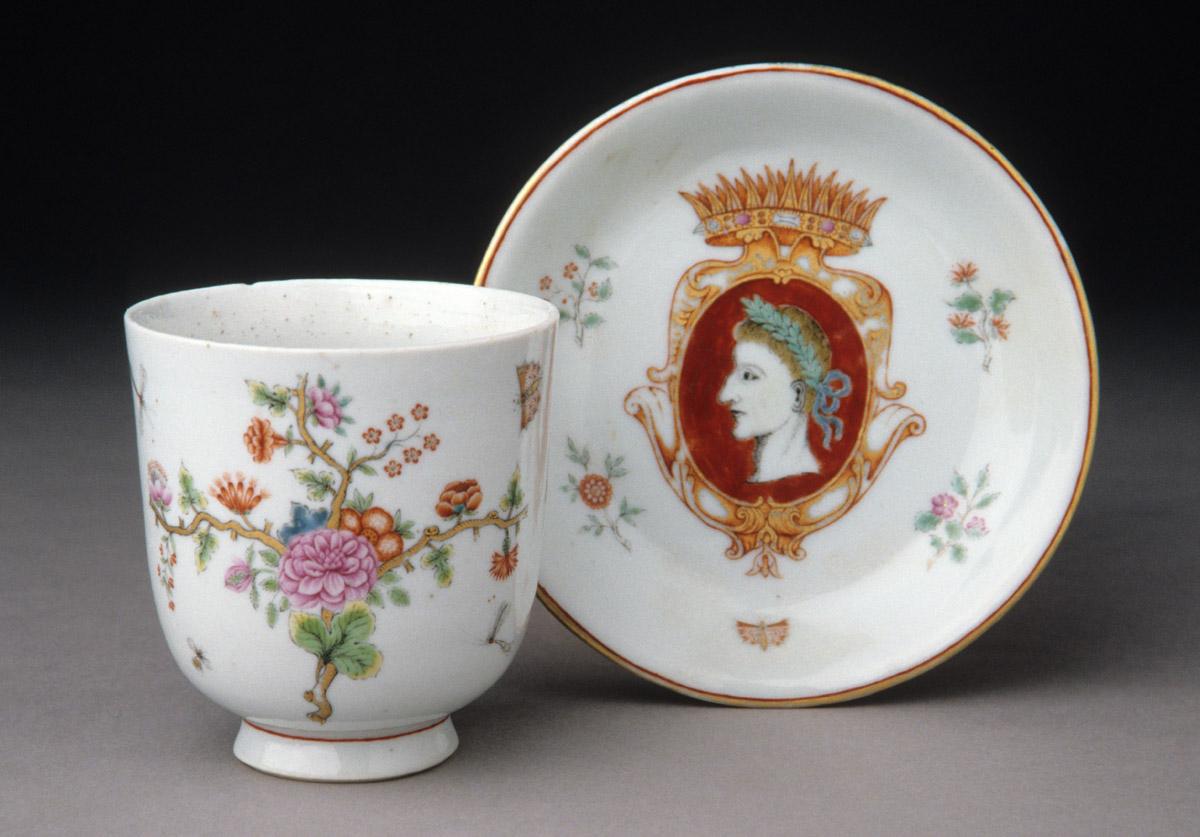 2001.0020.007 A, B Cup and saucer (view 2)