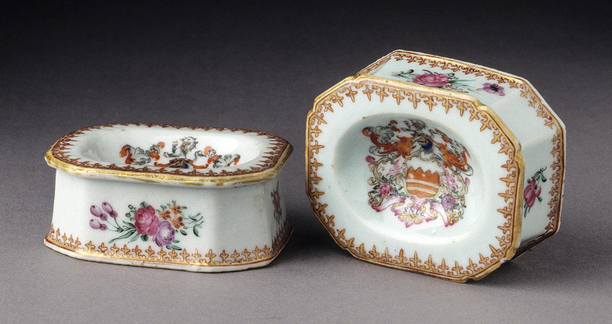 2001.0020.011.001, .002 Salt Cellars