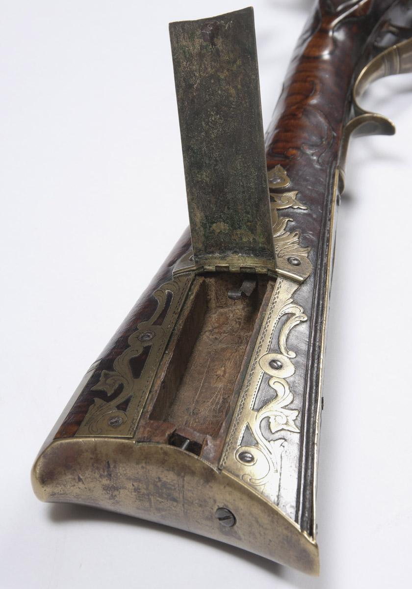 2001.0022 Flintlock Rifle (detail 3)